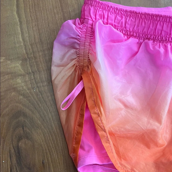 Victoria's Secret Pink and Orange Gradient Athletic Shorts - Picture 3 of 7
